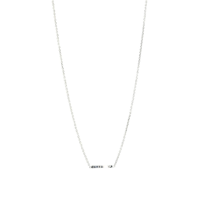 Layers necklace silver