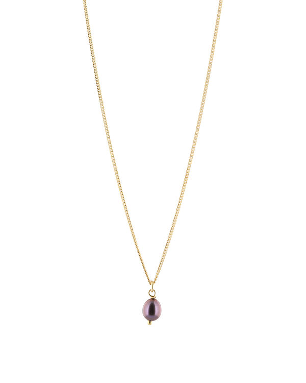 FW23 necklace glimmer purplepearl