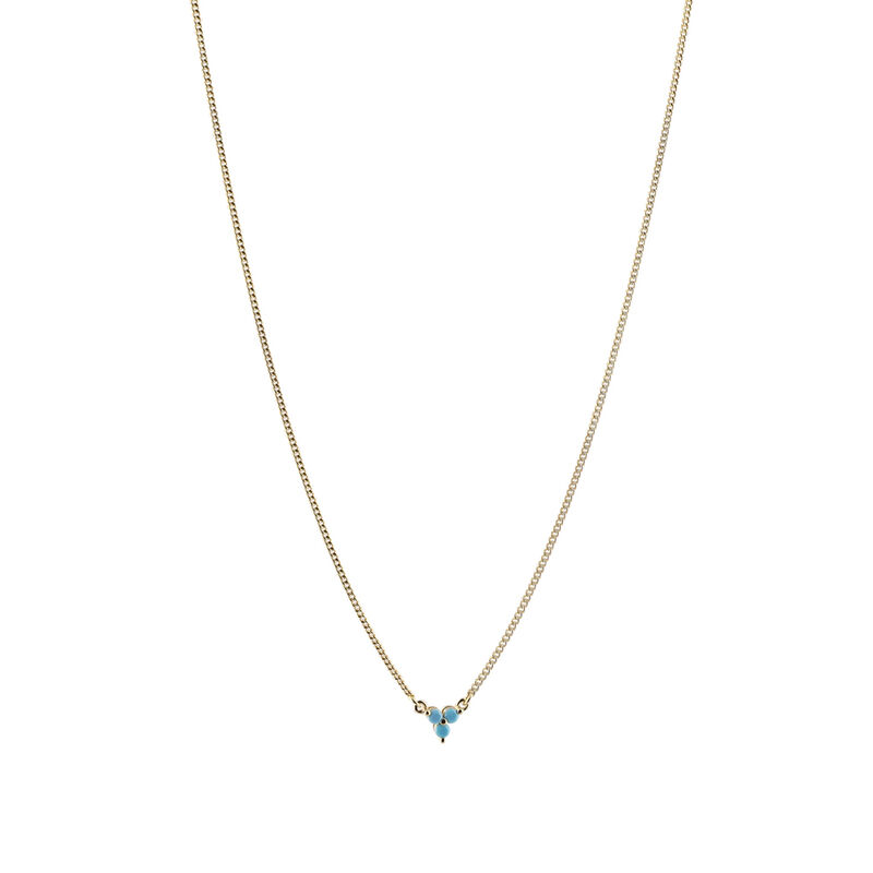 Triple turquoise nechlace