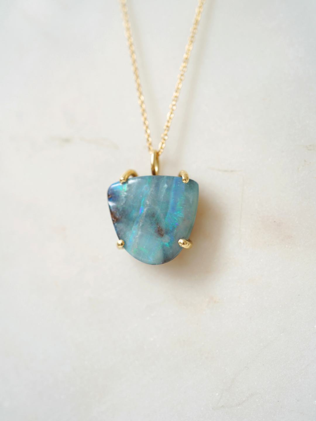 Boulder opal blue lagoon