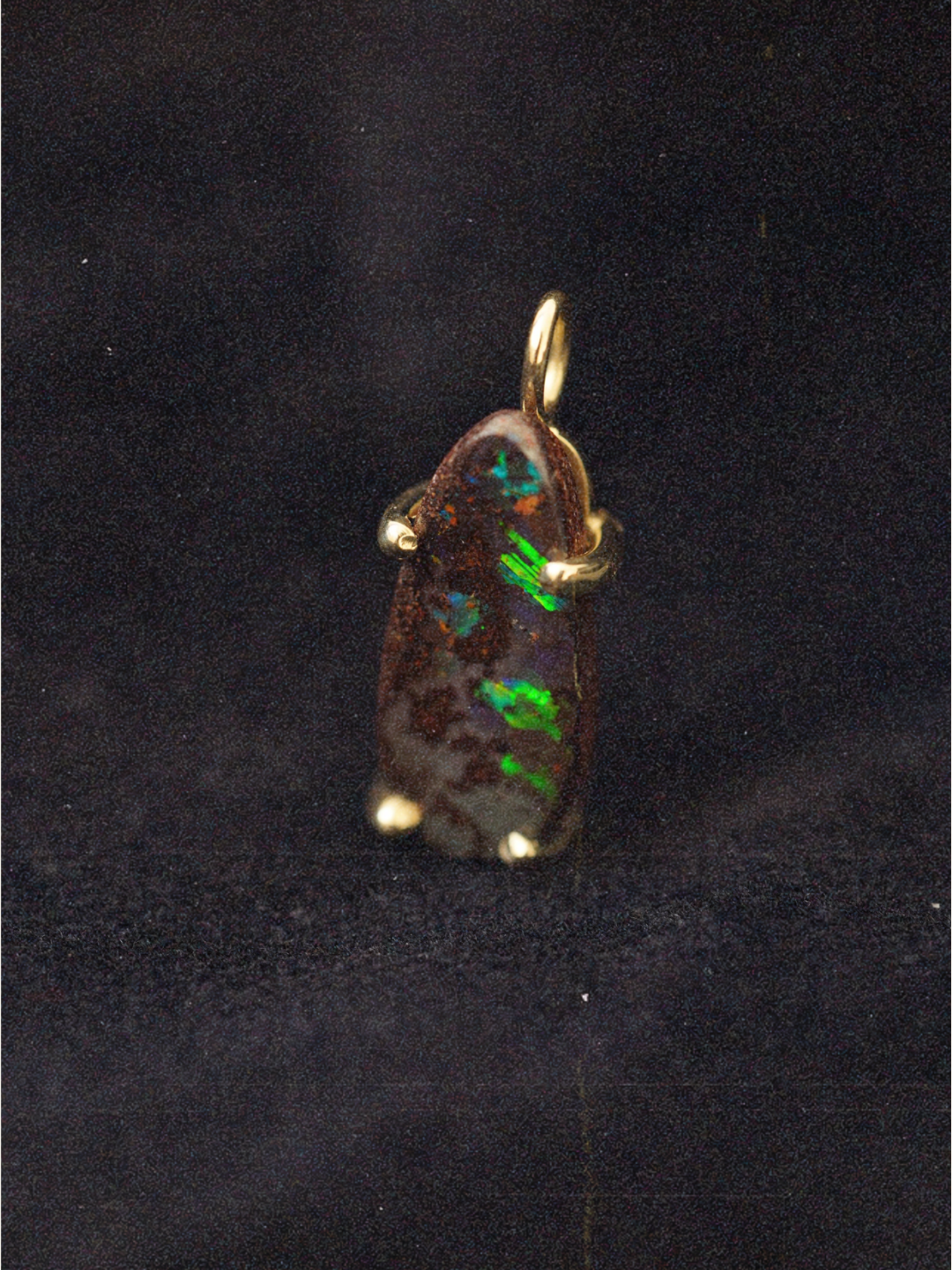 Boulder opal earth fire 1