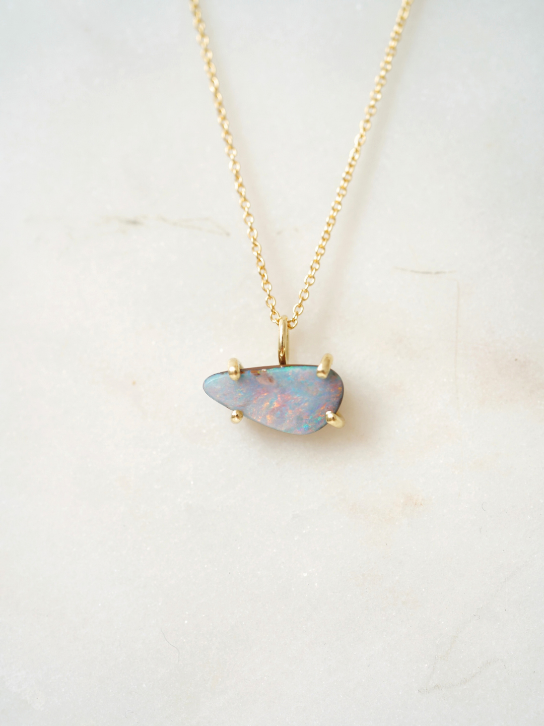 Boulder opal little flame