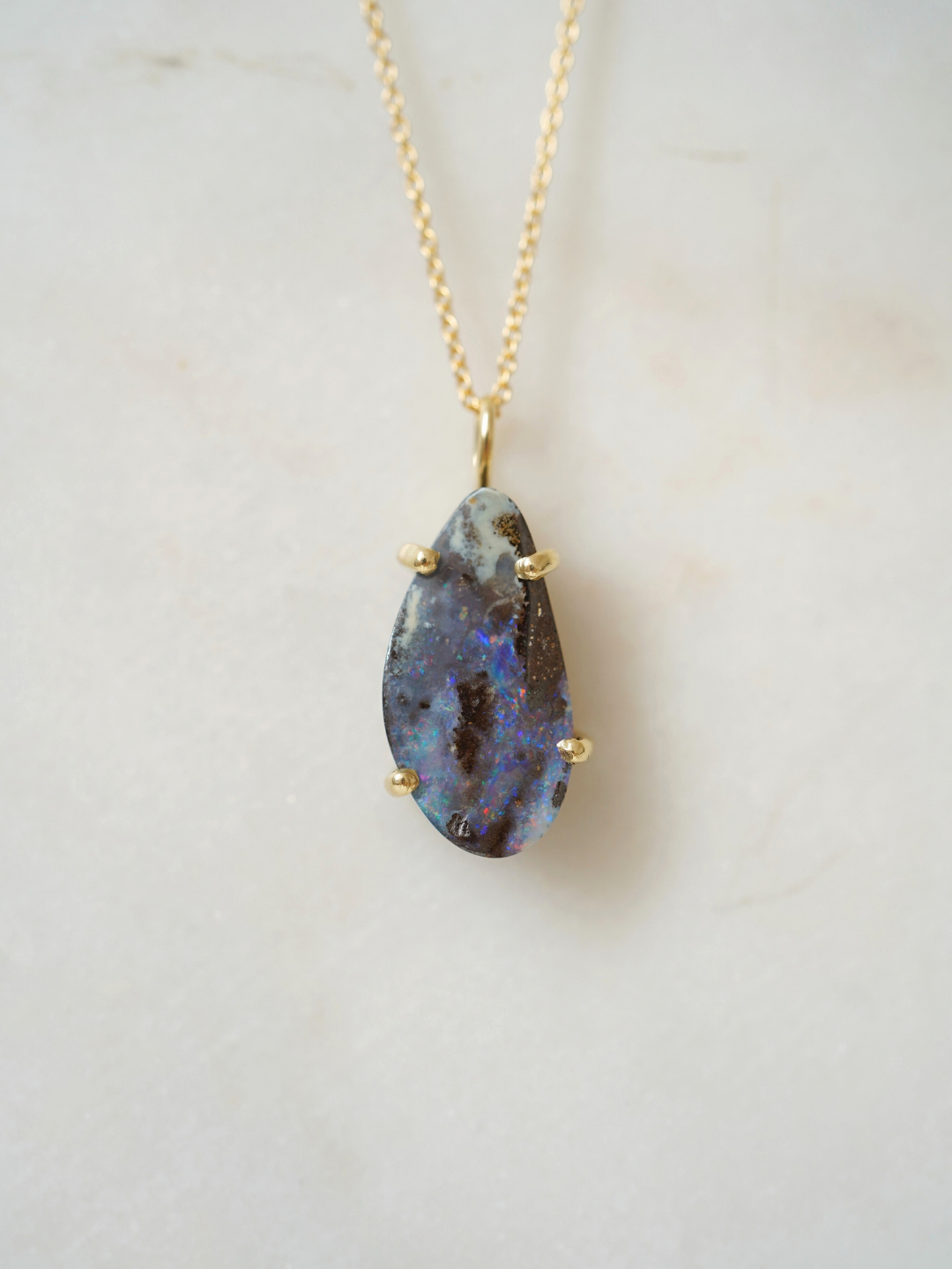 Boulder opal moon dust