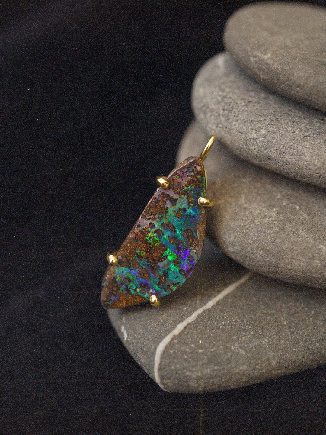 Boulder opal wildforest 1