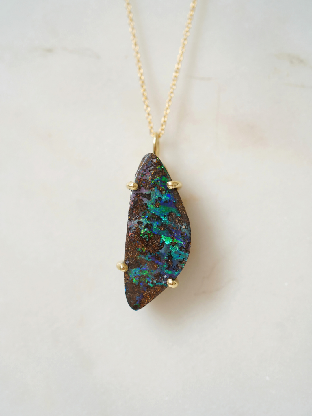 Boulder opal wildforest