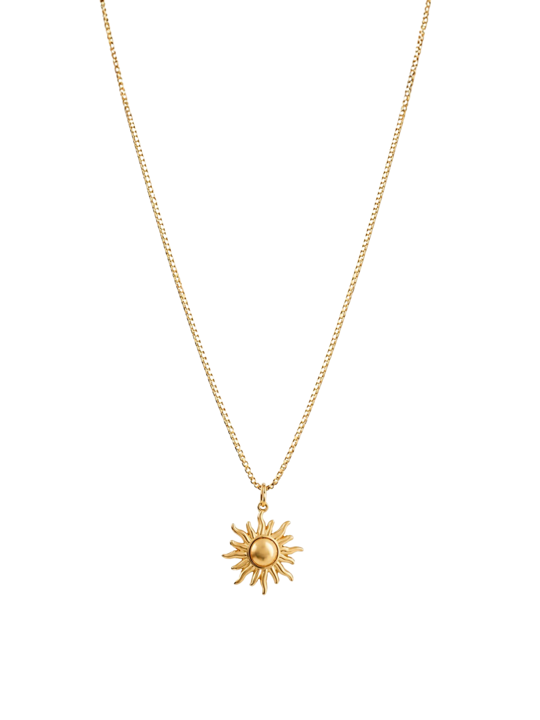 Helios necklace gold