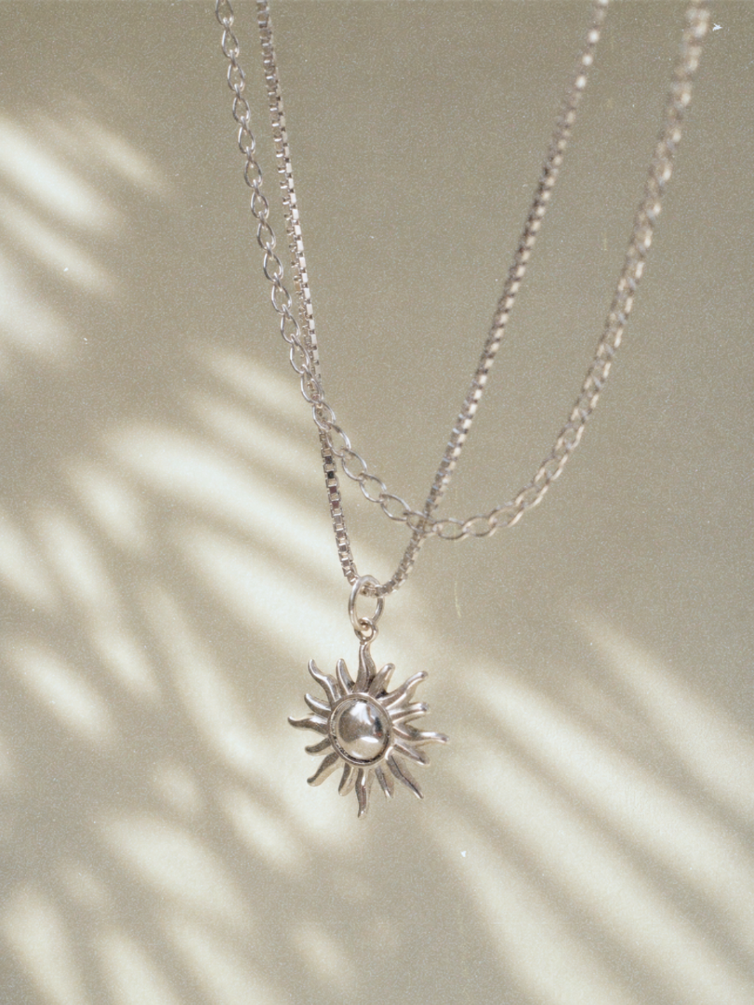 Helios necklace zilver 3