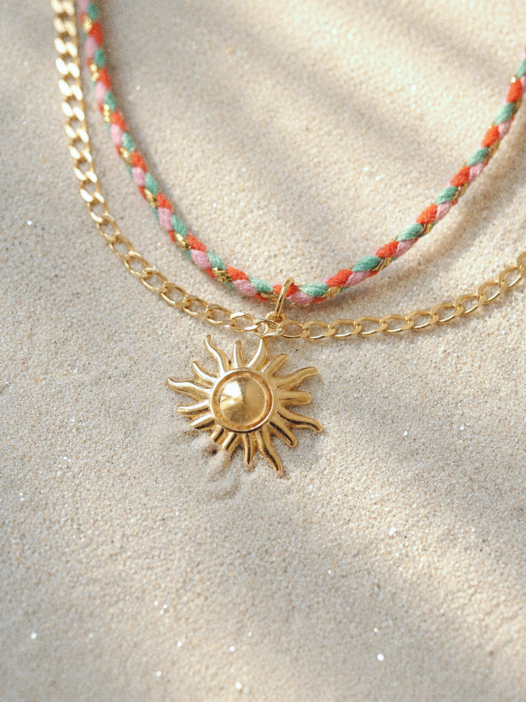 Helios wide gourmet cord necklace vg